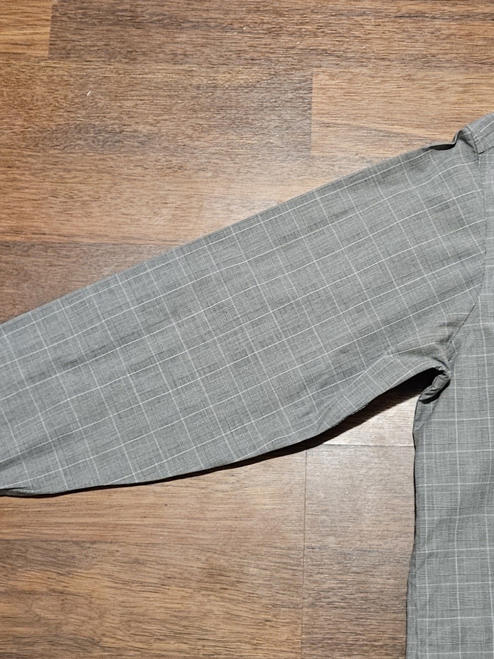 BROOKS BROTHERS 346 mens long-sleeve dress shirt SIZE 16.5x7 COLOR GREY LL19D - Picture 4 of 16